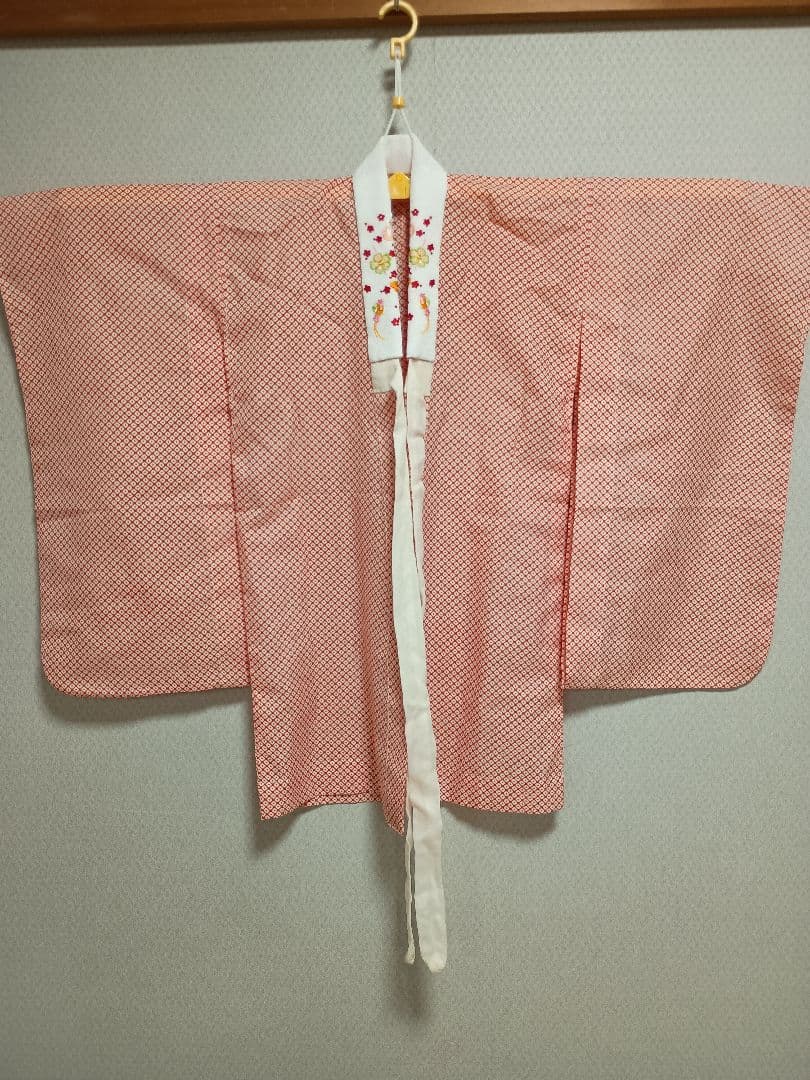 ３歳　着物被布セット　長襦袢、草履、巾着、足袋付き