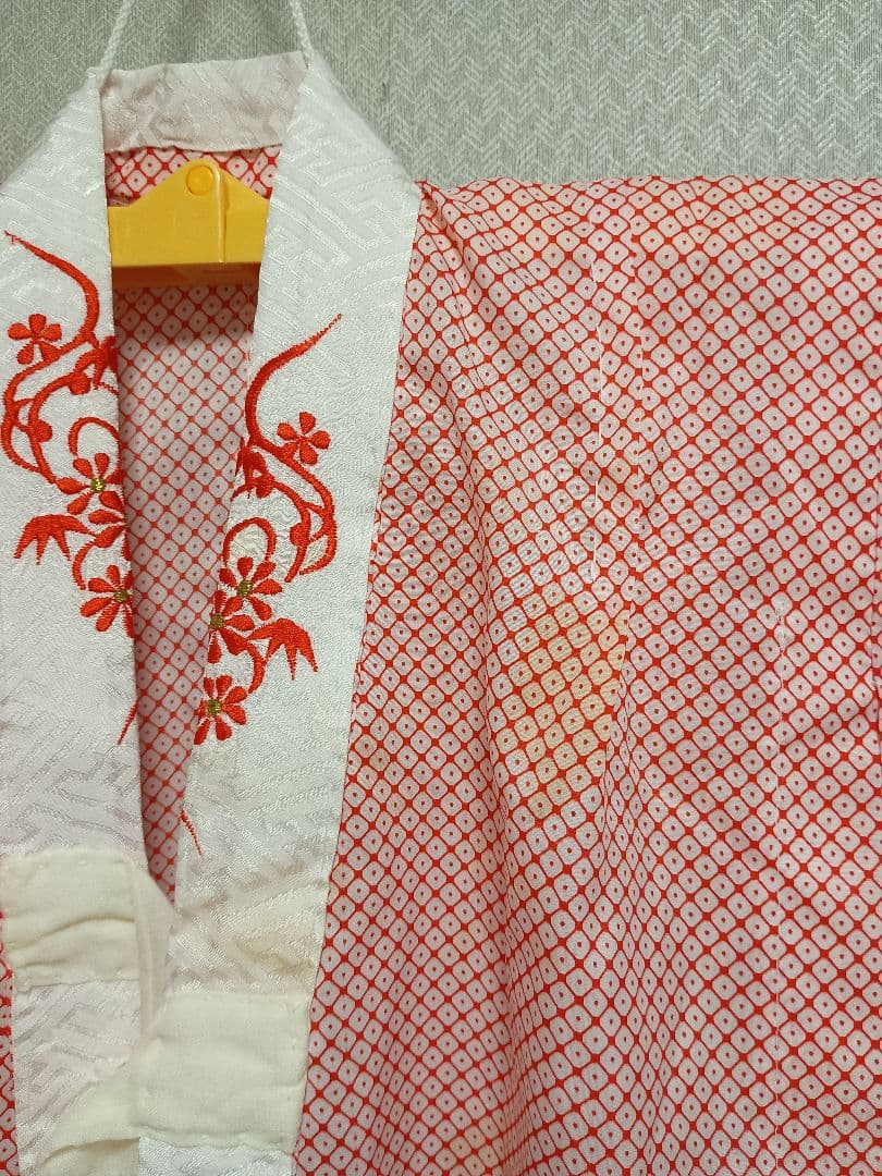 ３歳　着物被布セット　長襦袢、草履、巾着、足袋付き