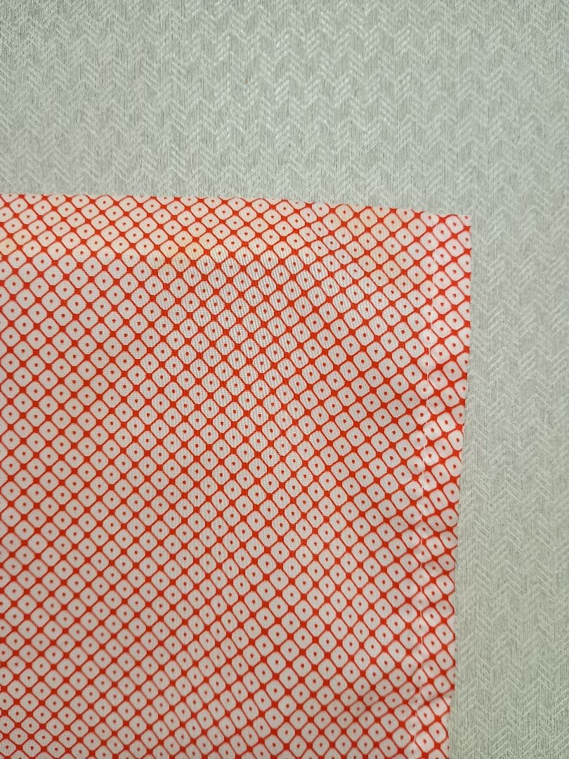 ３歳　着物被布セット　長襦袢、草履、巾着、足袋付き