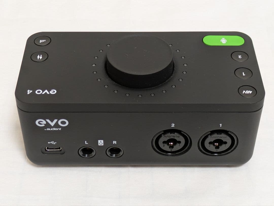 AUDIENT evo4 オーディオインターフェイス 2in2out USB-C