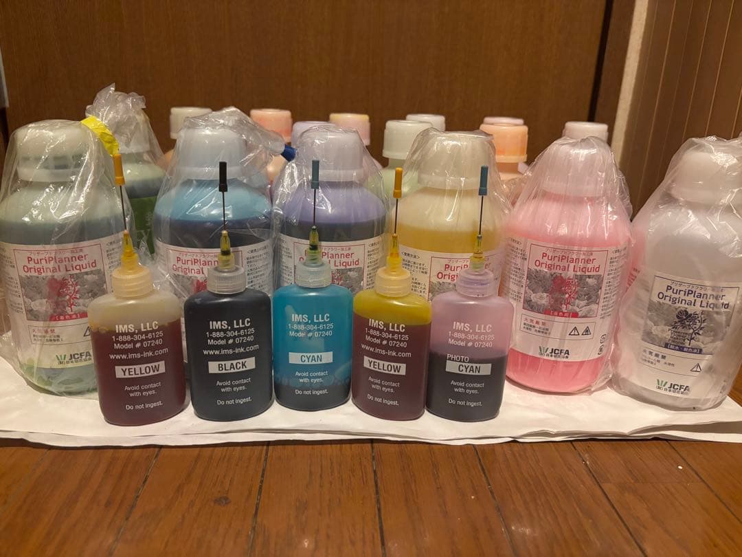 【値下げしました】プリザーブドフラワー加工液セット▪︎着色液•未使用品10本以上