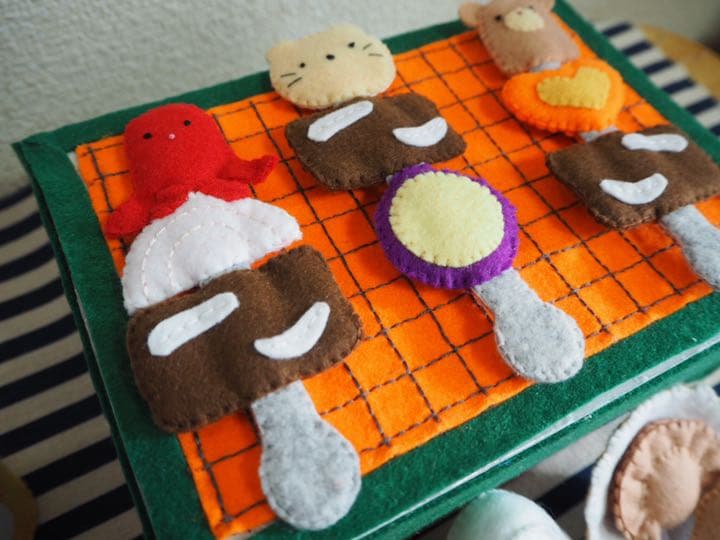 27 フェルトままごと　BBQ オーダーページ