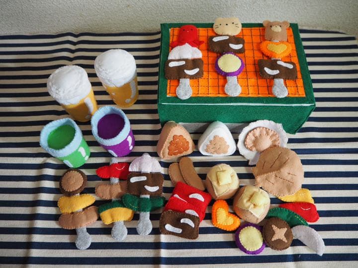 27 フェルトままごと　BBQ オーダーページ