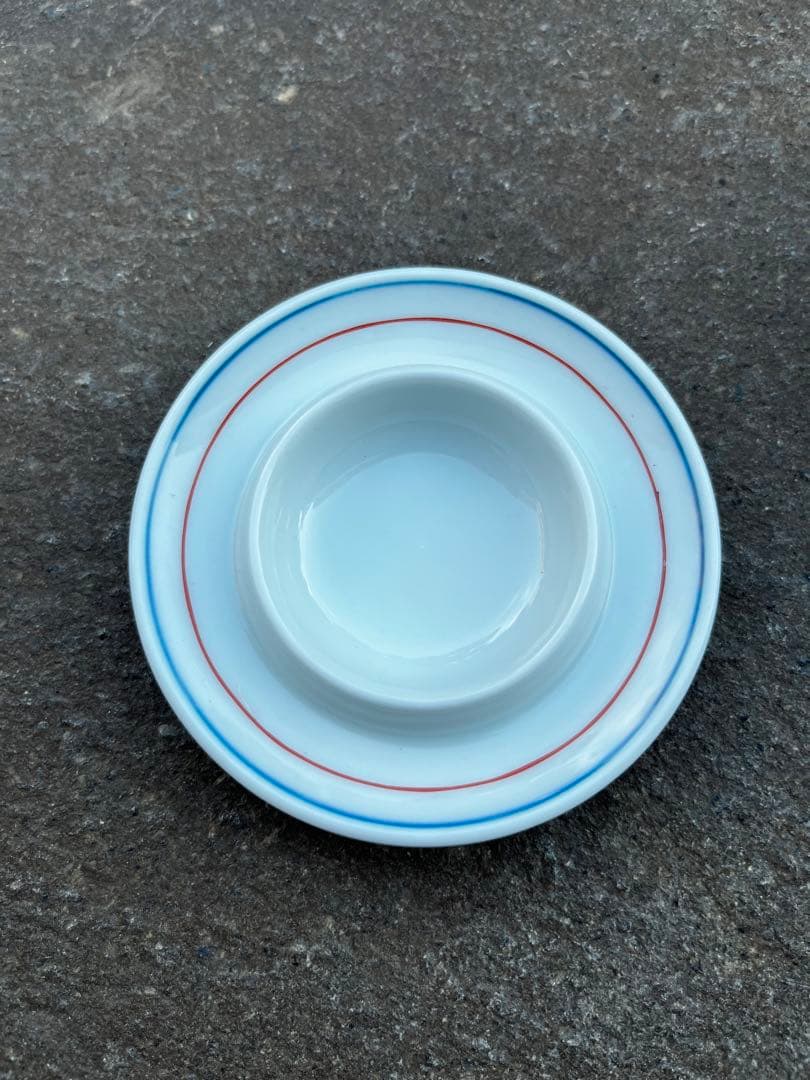 有田焼　鷹峯　蓋付きバター皿　バターケース　5枚セット　アンティーク