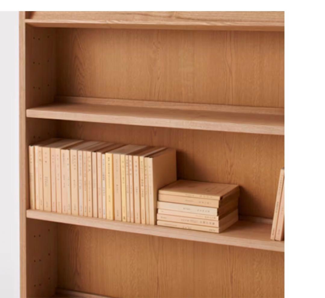 無印良品　組み合わせて使える木製収納　棚　ハイタイプ14cm薄型　直接引取可