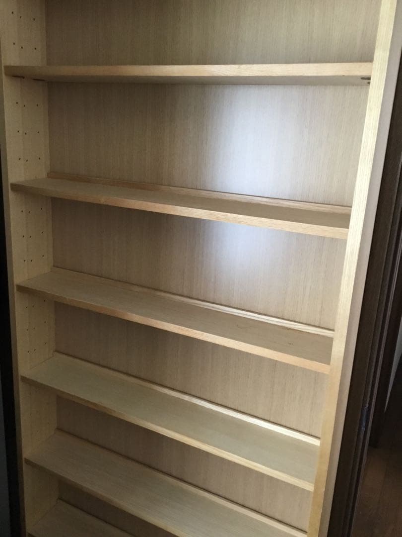 無印良品　組み合わせて使える木製収納　棚　ハイタイプ14cm薄型　直接引取可