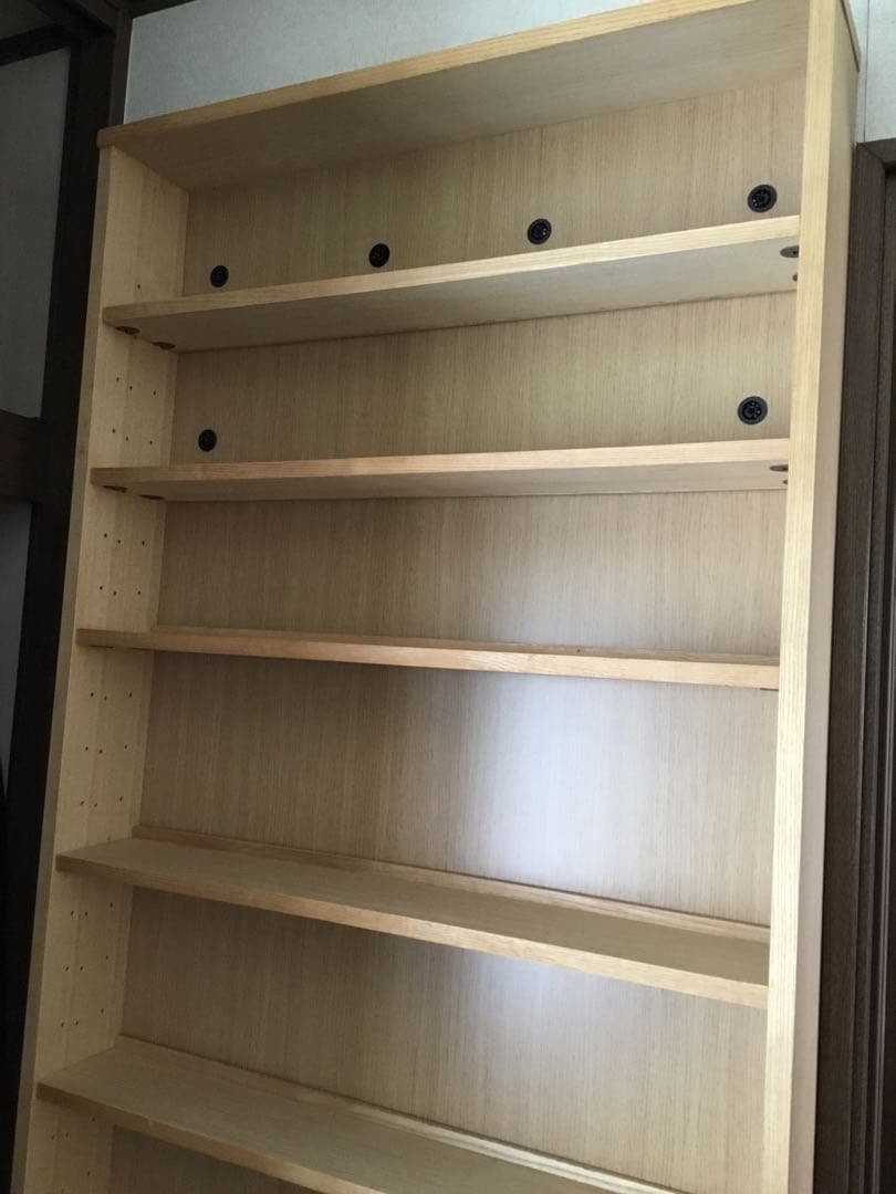 無印良品　組み合わせて使える木製収納　棚　ハイタイプ14cm薄型　直接引取可