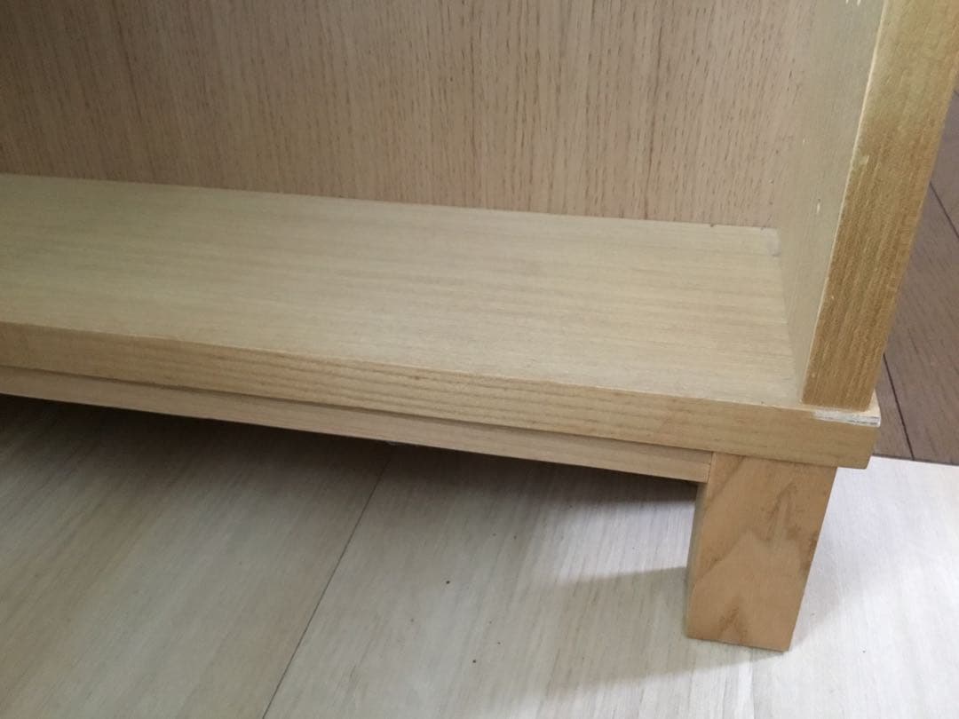 無印良品　組み合わせて使える木製収納　棚　ハイタイプ14cm薄型　直接引取可