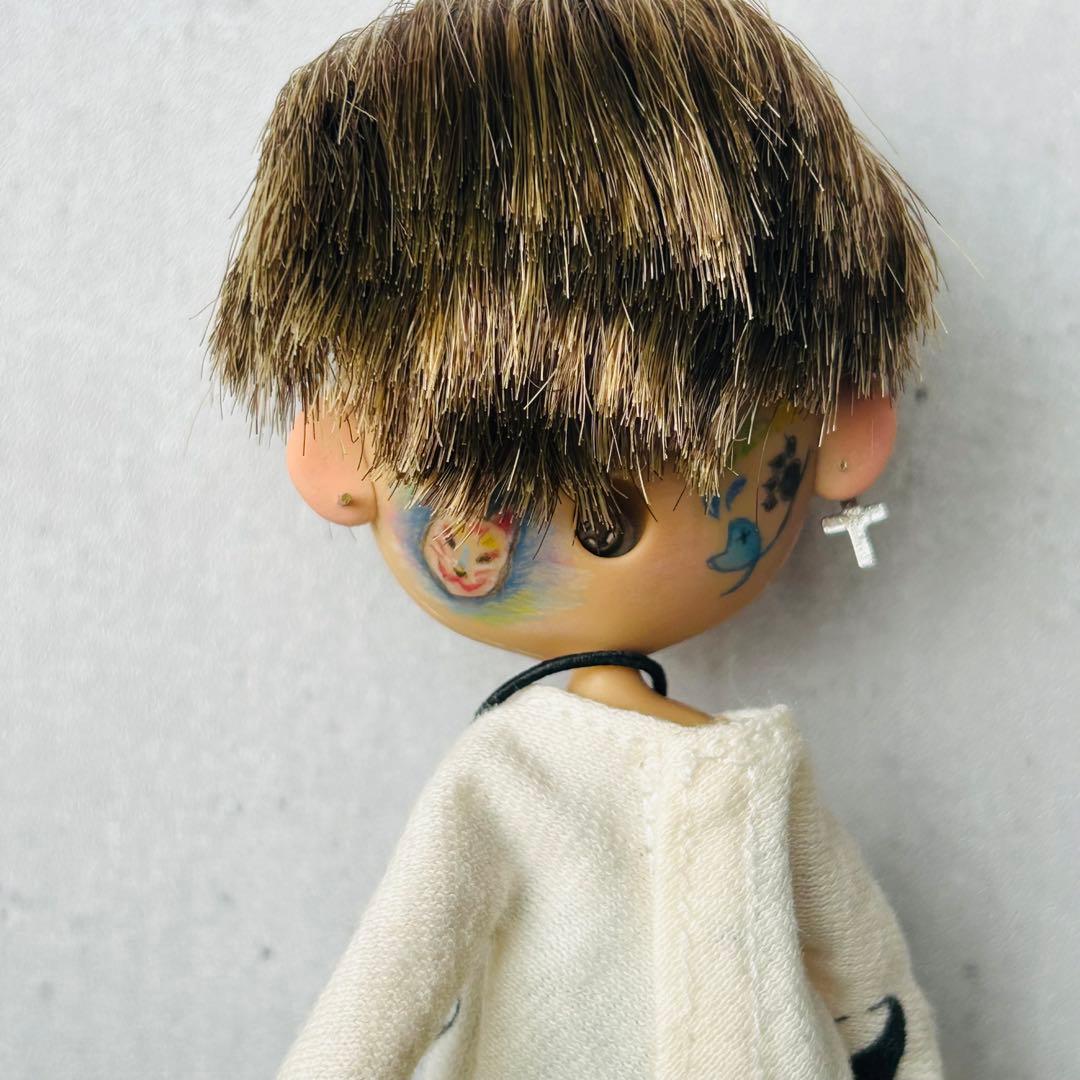 プチブライスカスタム おさかな☆ドール ボーイ＆黒キツネ