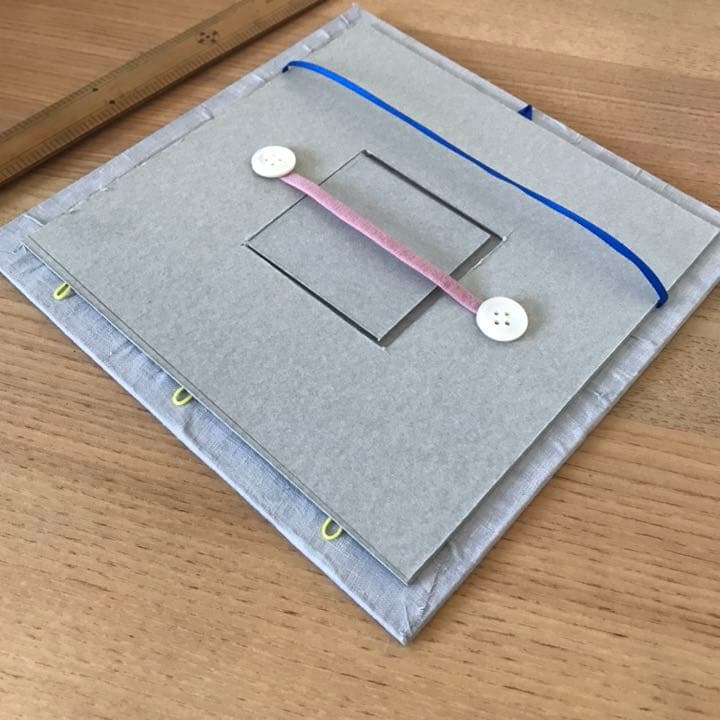 ファブリック　フォトフレーム　ちょうちょ