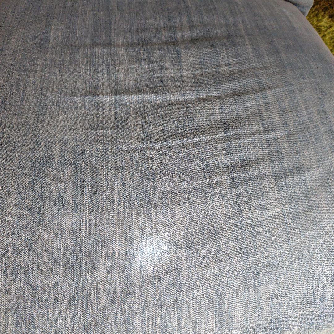 ロデチェア　ダメージデニムカバー １人掛けチェア　リクライニング