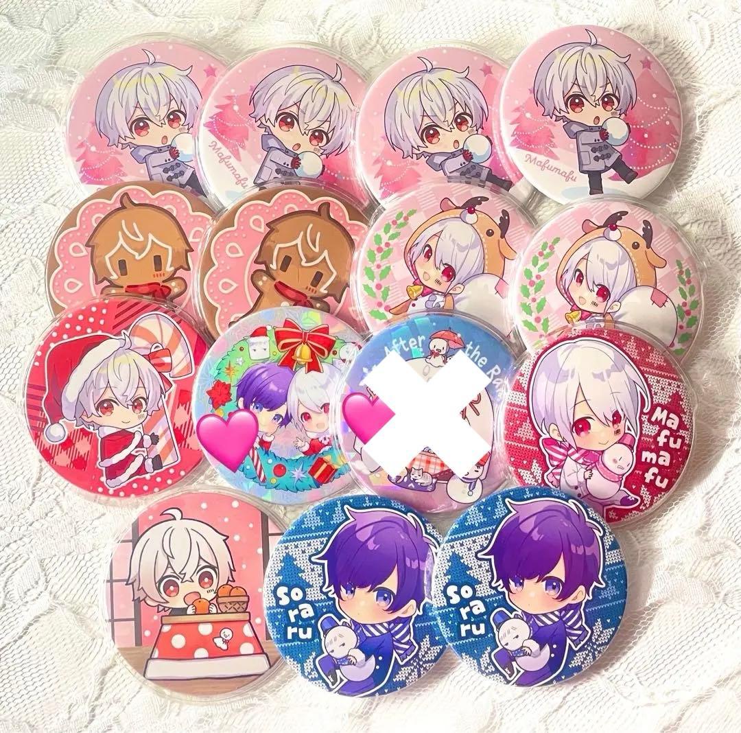 まふまふ　AtR そらる　歌い手　缶バッジ　ひきフェスカード　まとめ売り
