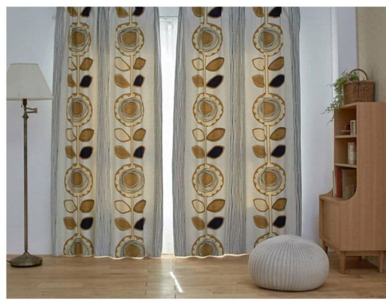 モーちゃん【新品】 日本製 遮光カーテン 幅100×丈200cm 2枚