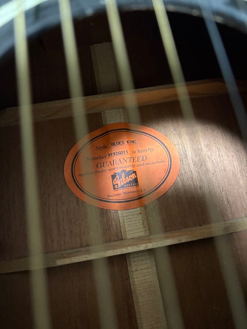 Gibson Blues King 1996年製 アコースティックギター - メルカリ