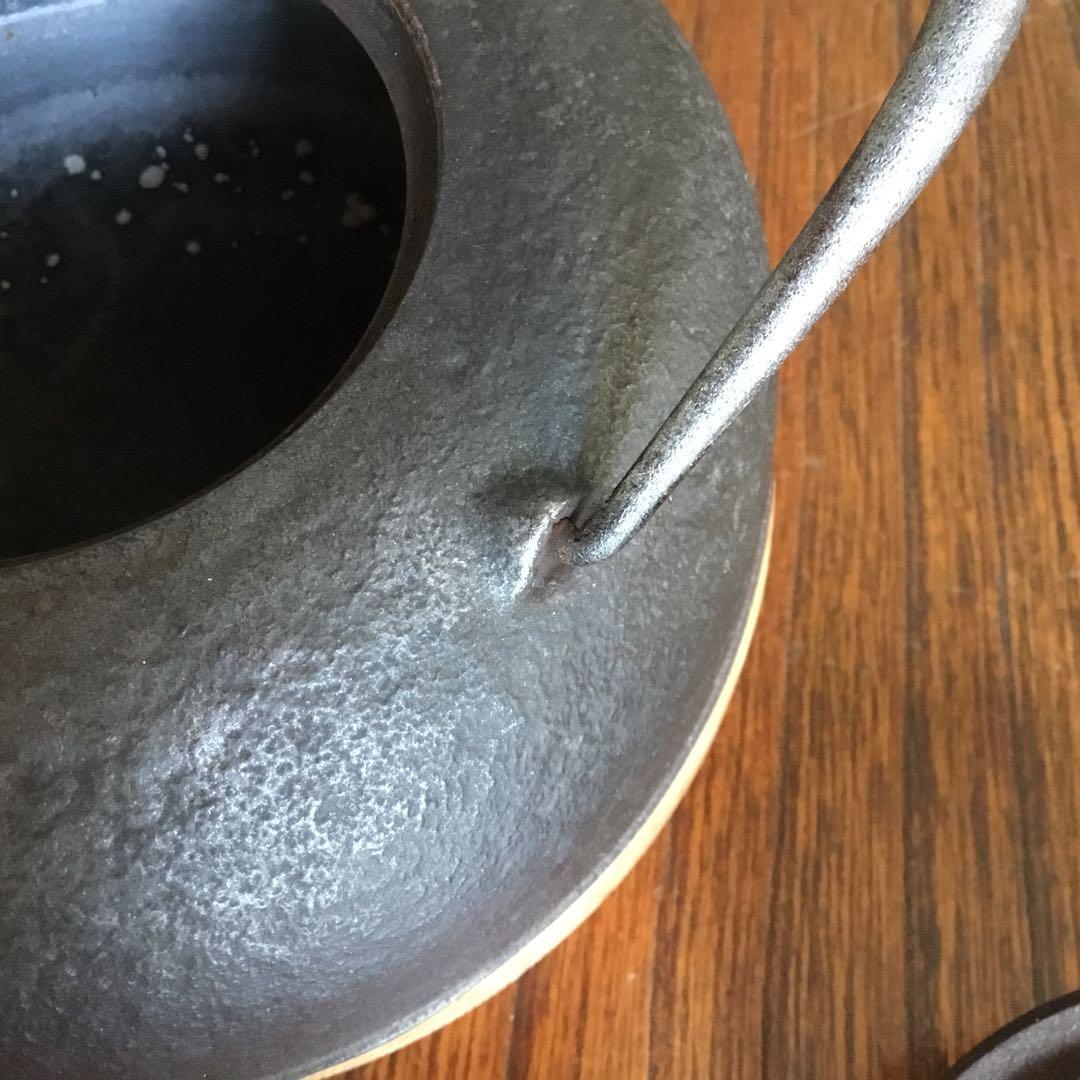 東屋　水沢姥口　鉄瓶　大