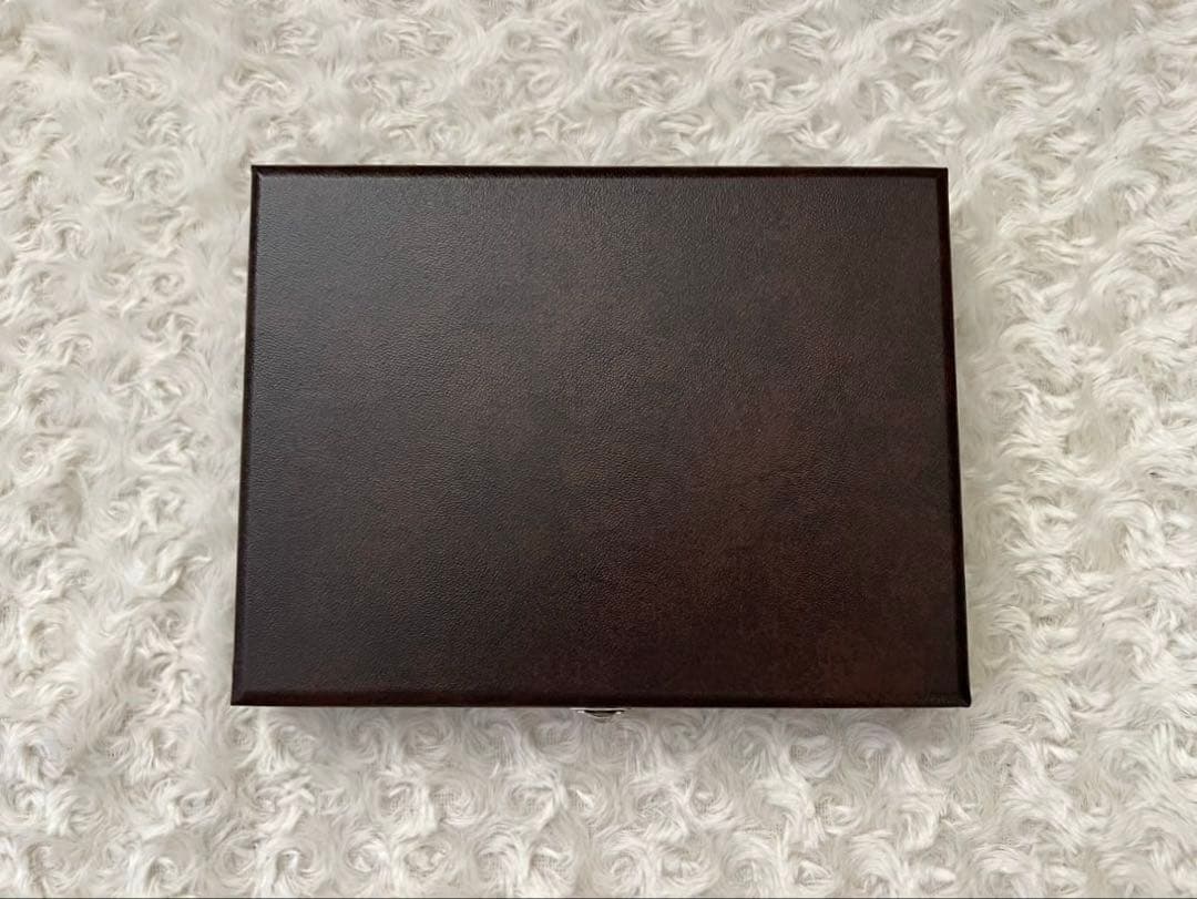 ラッキーウッド カトラリーセット　フレンチアクセント　金彩スプーン＆フォーク