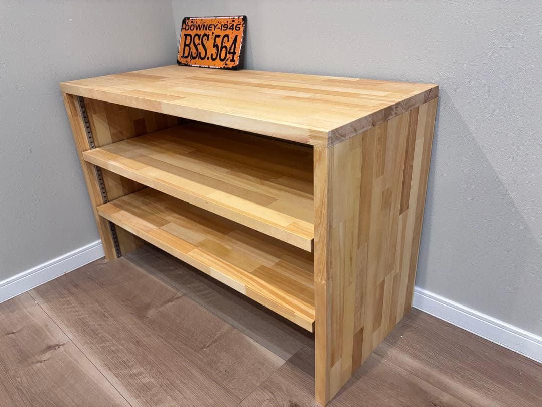 キッチンラック可動レール付き　オーダー承ります^_^