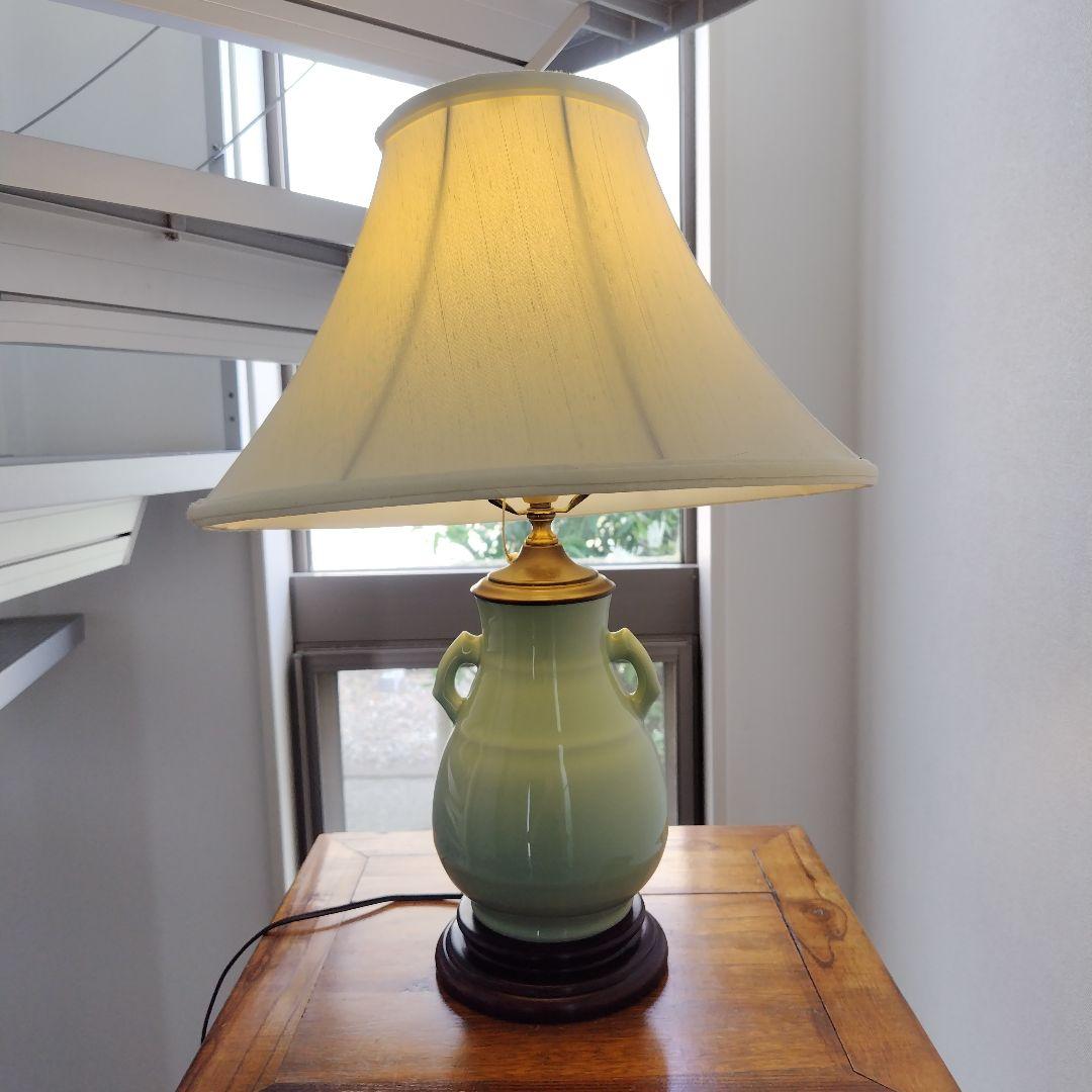 美品です！アンティーク 骨董WILDWOOD ミルクグリーン ルームランプ大型