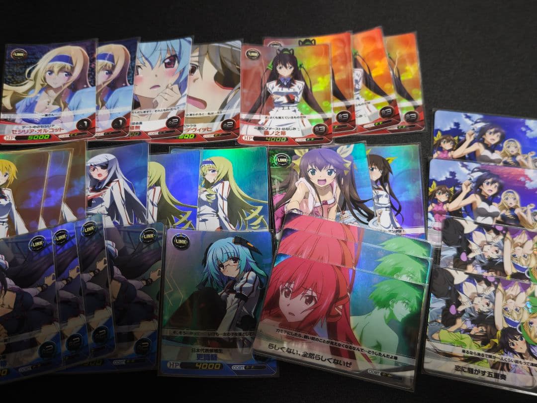 ファイブクロス IS インフィニット・ストラトス まとめ売り　セシリア　サイン