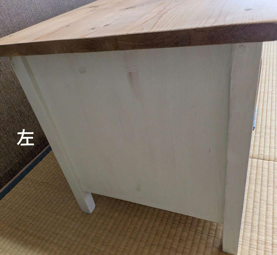 シャビーなテレビボード　140ｃｍ　アンティーク　ホワイト♪