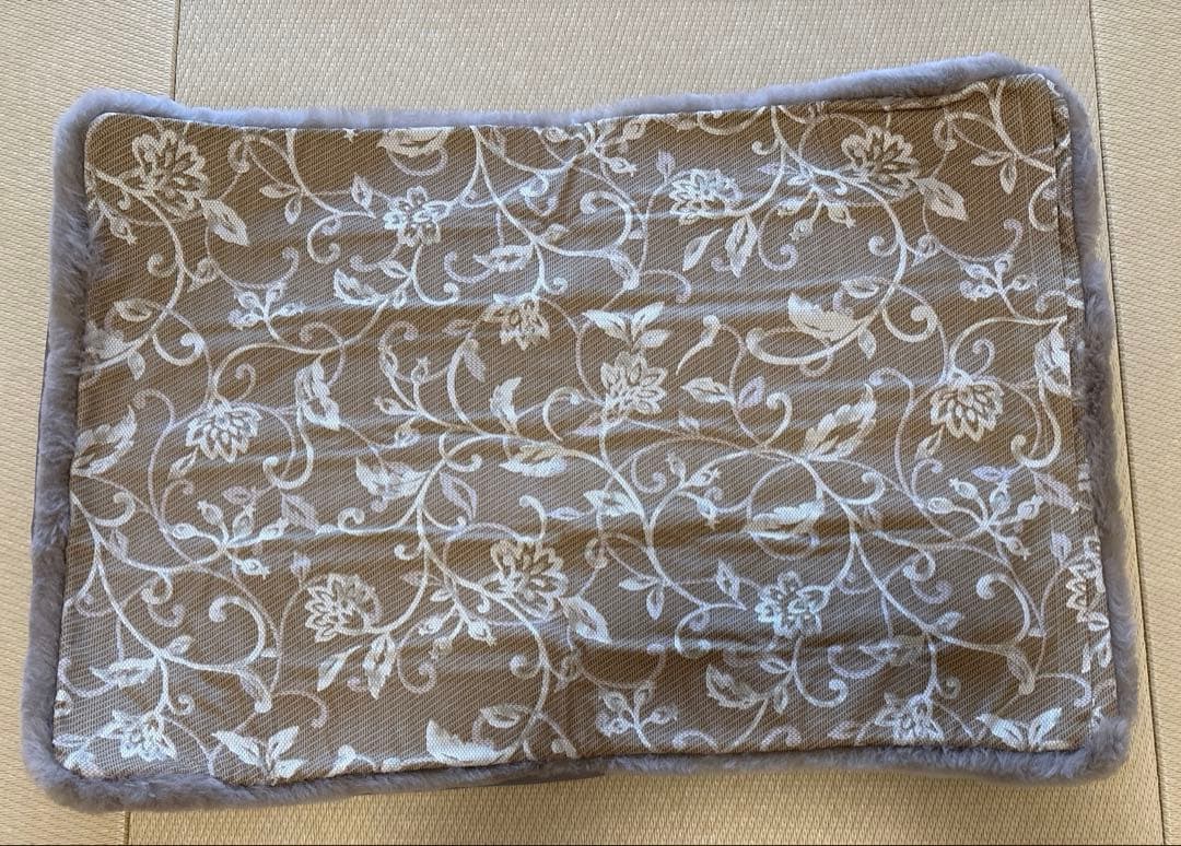 じぶんまくら ムートン枕カバー 新品未使用 ブラウン