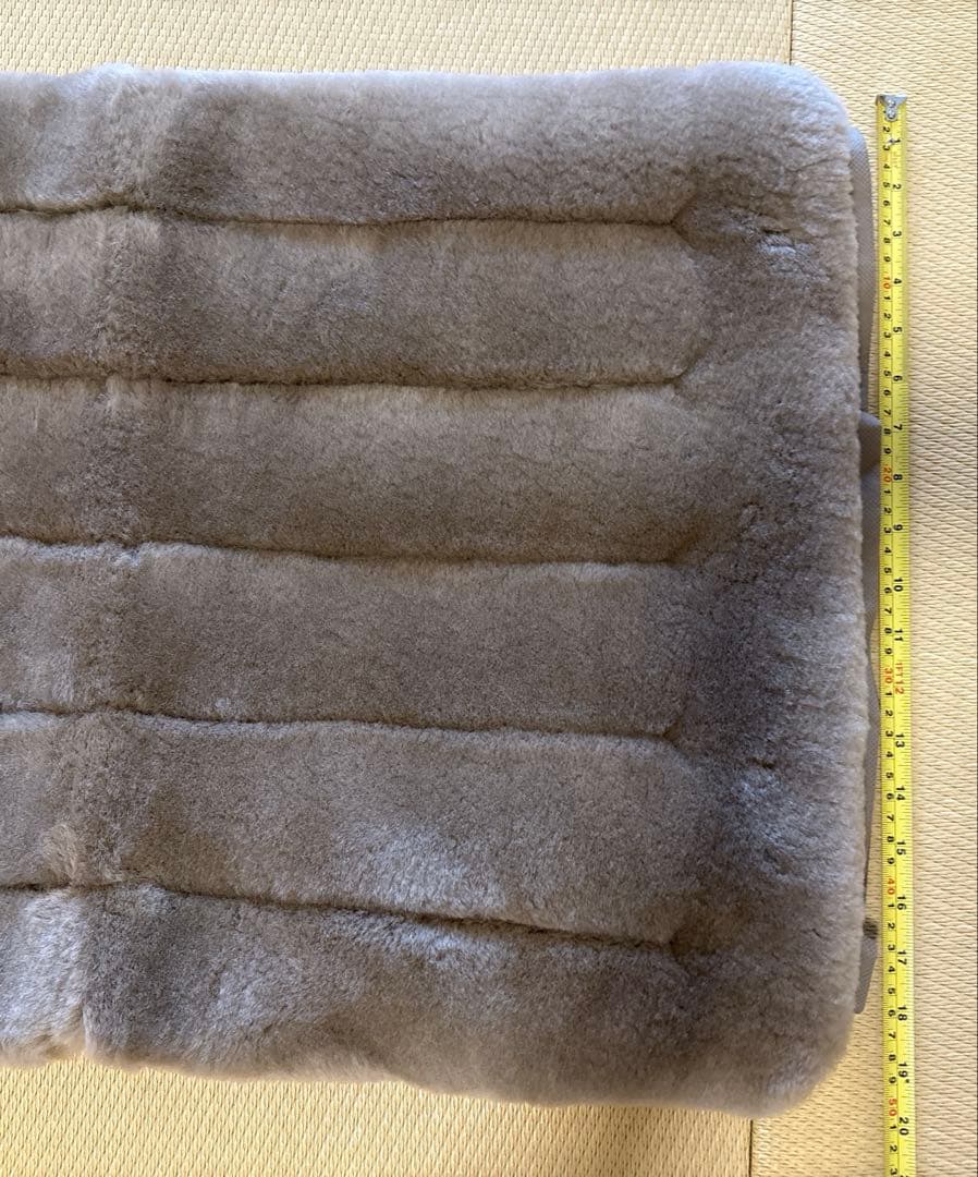 じぶんまくら ムートン枕カバー 新品未使用 ブラウン