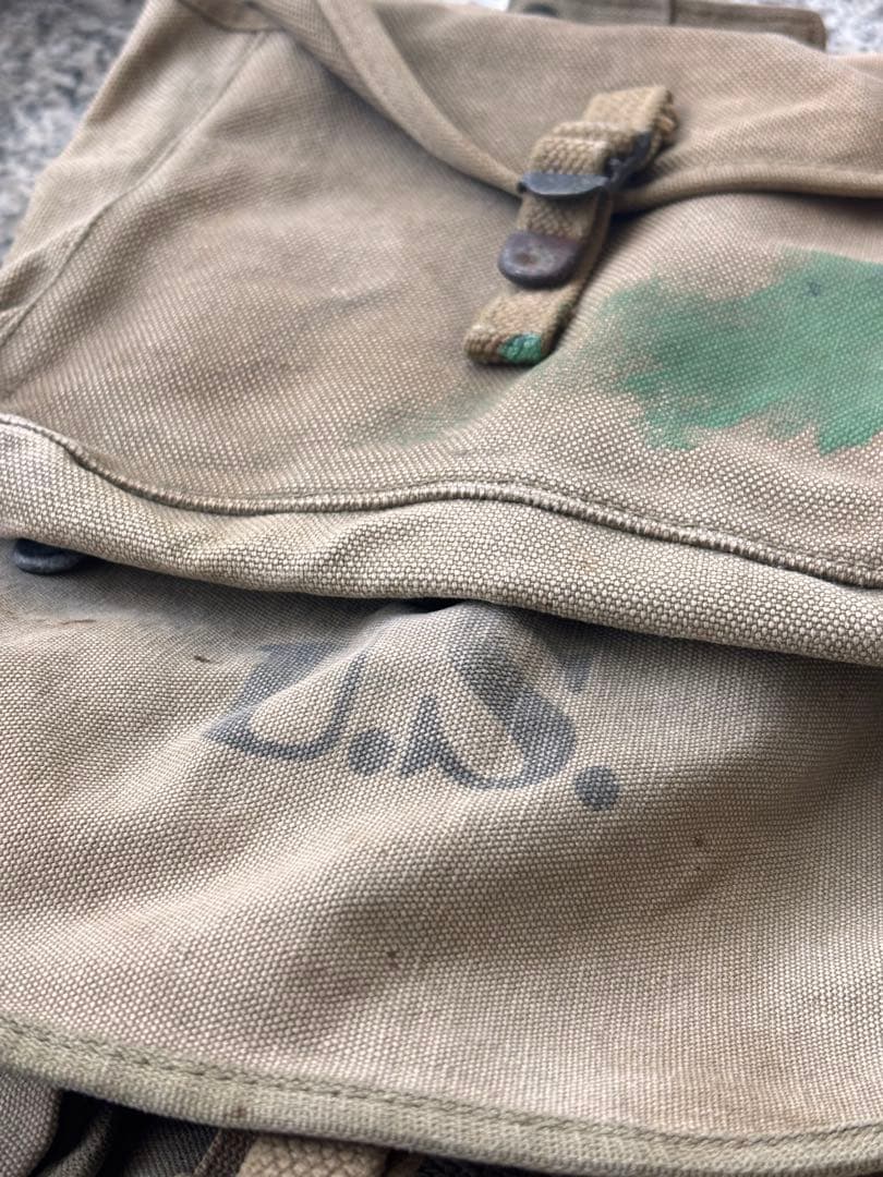 個人装備 WWII 1940s US ARMY M-1928 Haver sack