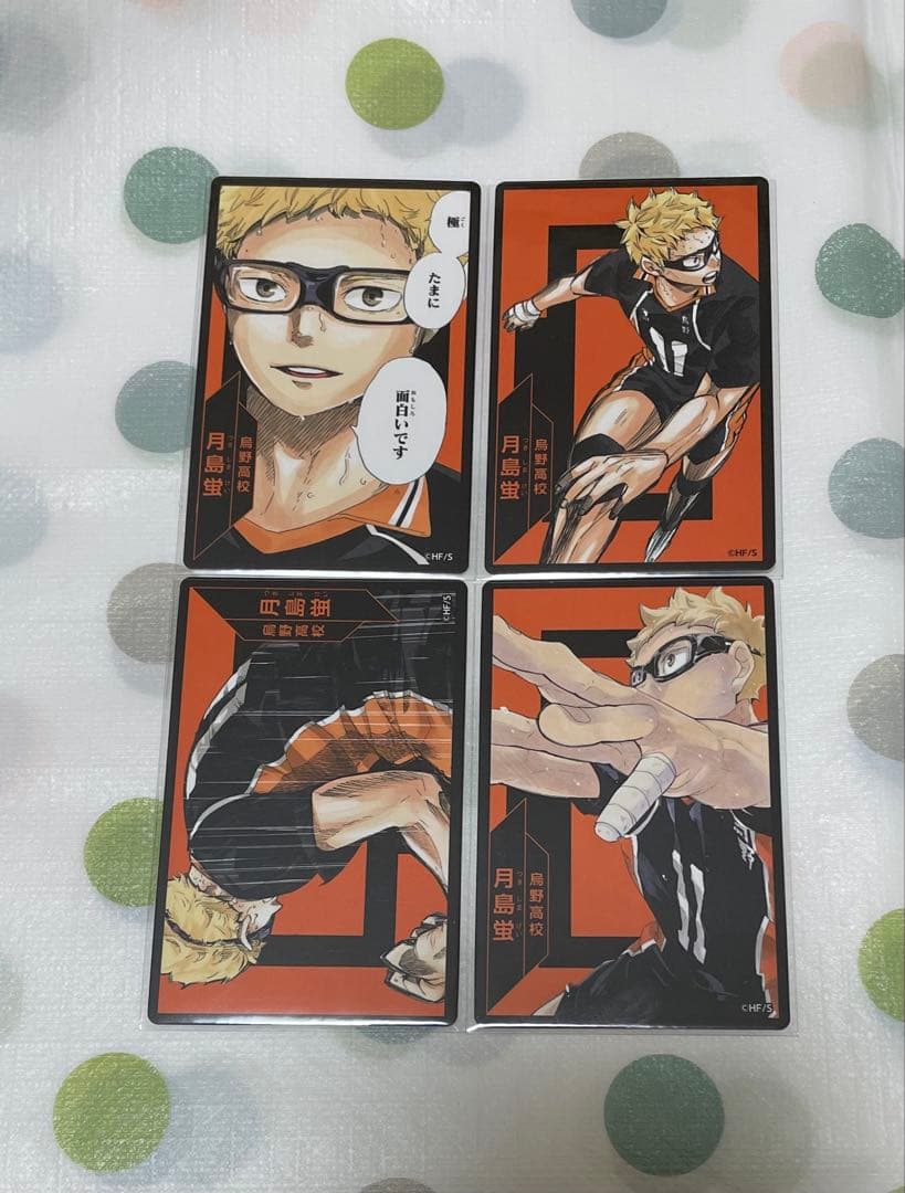 ハイキュー クロニクル 思い出スナップフォトカード ボドゲ 月島蛍