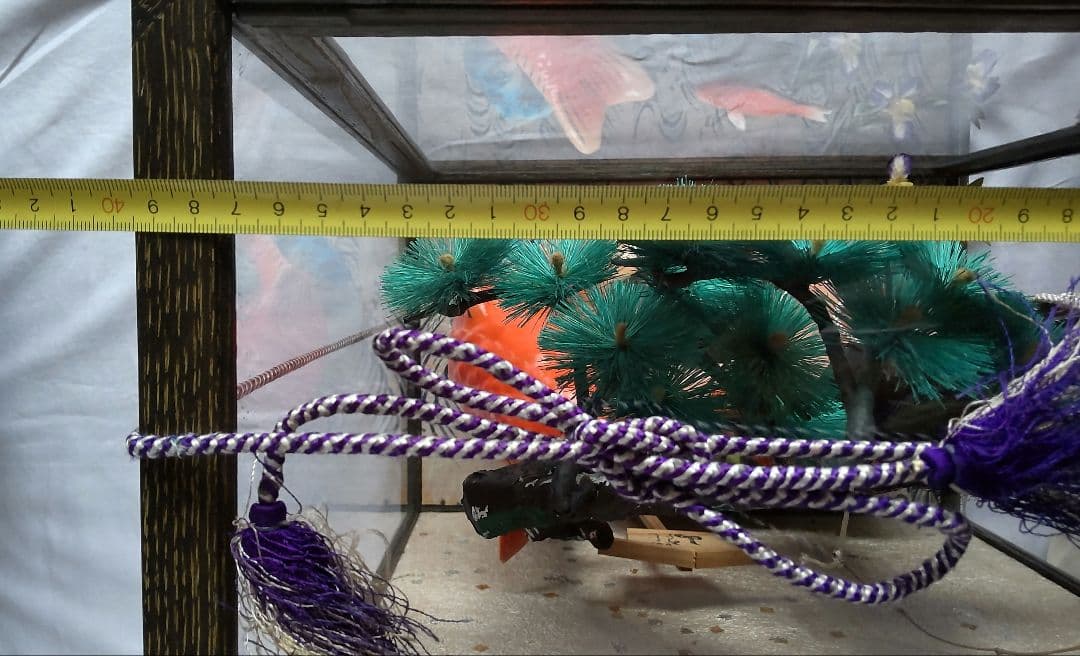 五月人形　出世金太郎　鯉釣り（あしがら山）ケース入　昭和レトロ　アンティーク