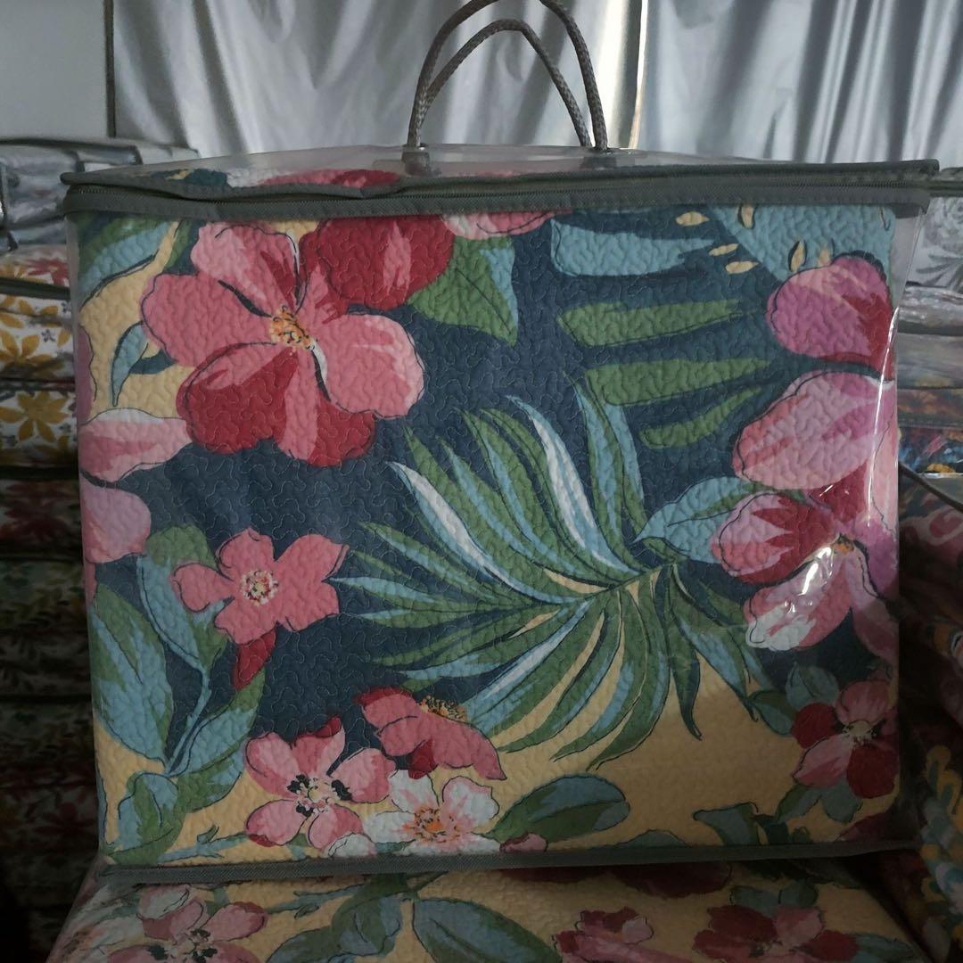 キルトベッドカバー3点セット綿マルチカバー キルティング 641