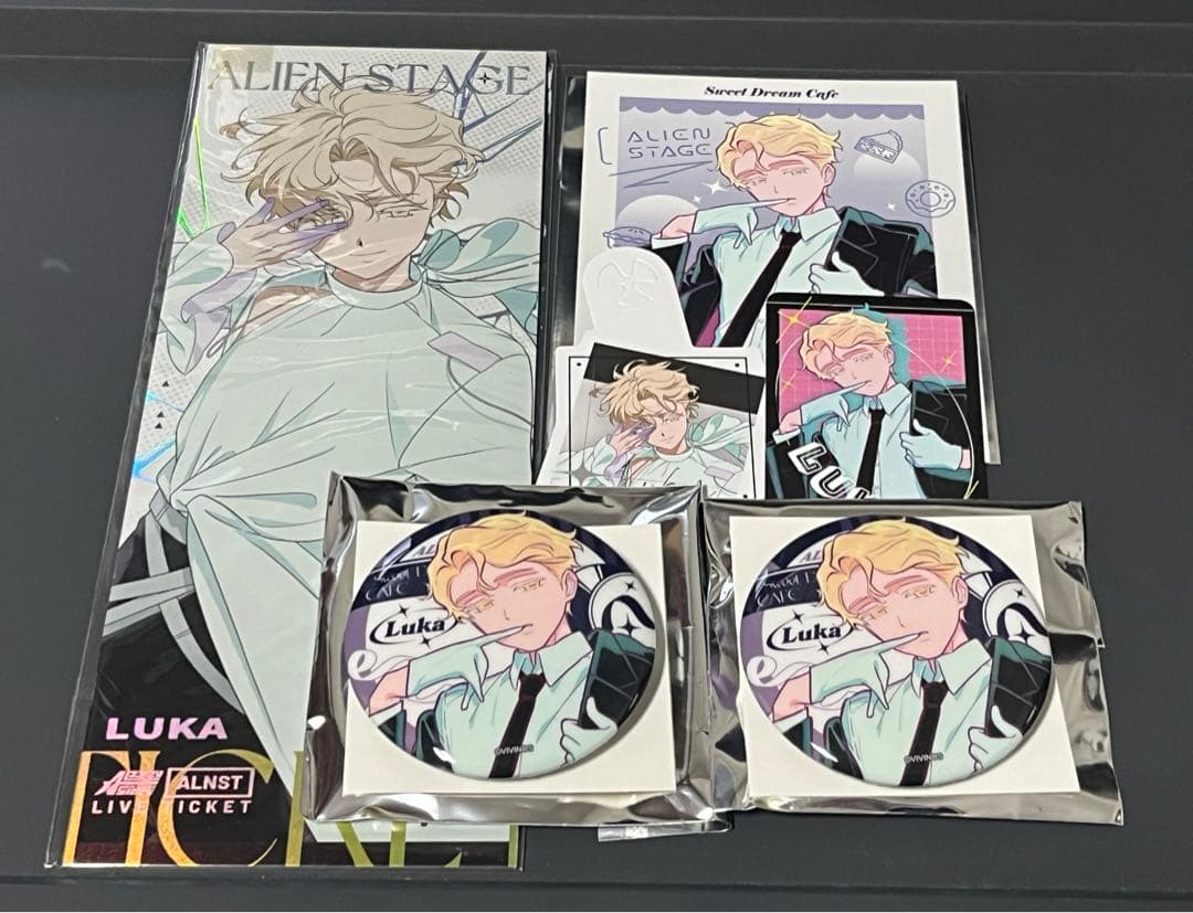 エイリアンステージ alien stage ルカ 缶バッジ - メルカリ