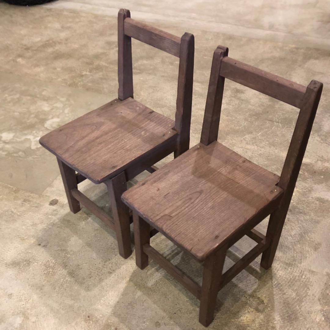 アンティーク 木製 チェアー 椅子 ミニ椅子 古道具 北欧風