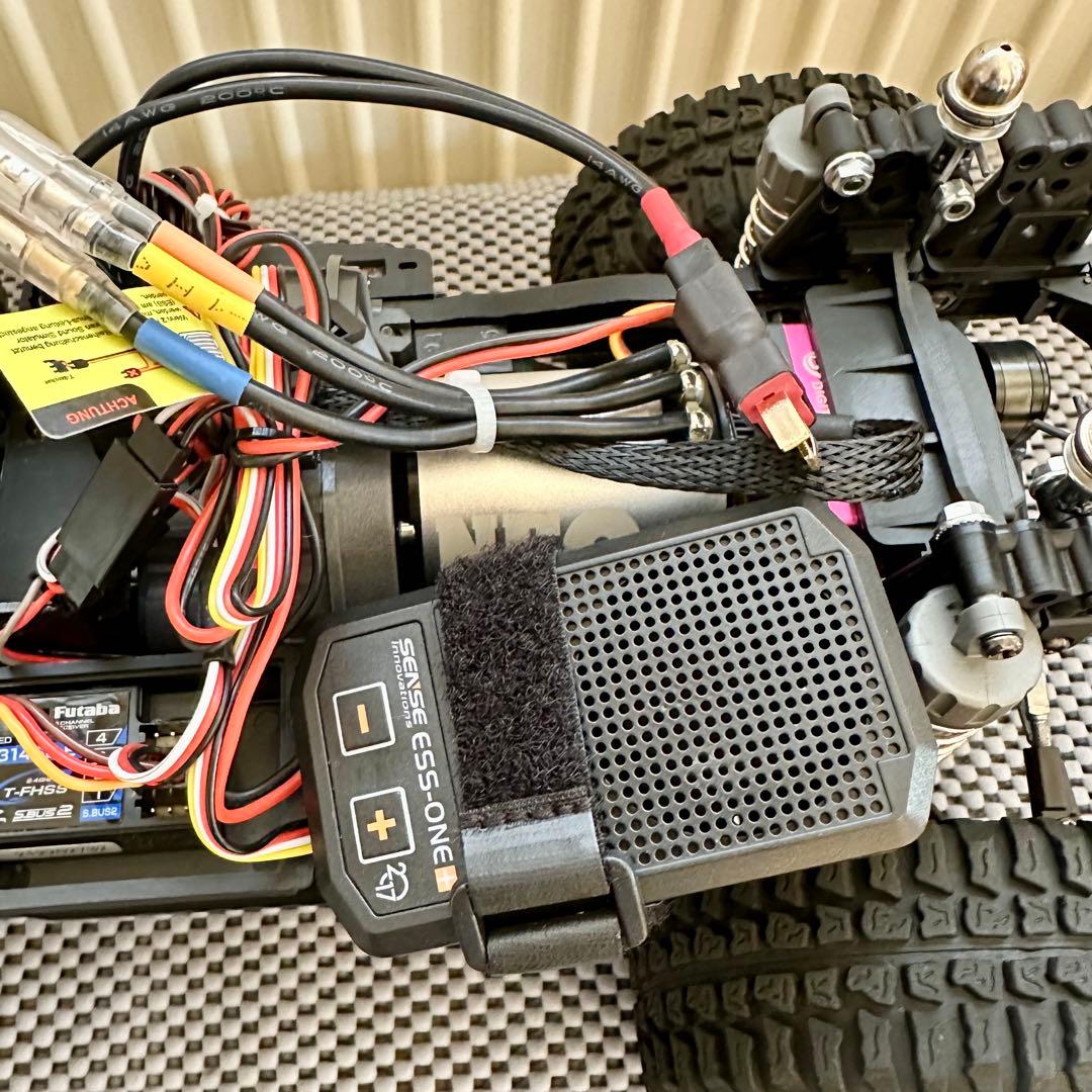 w*z様 タミヤ 1/10 CC-02シャーシ＆ブラックフット ボディ - メルカリ