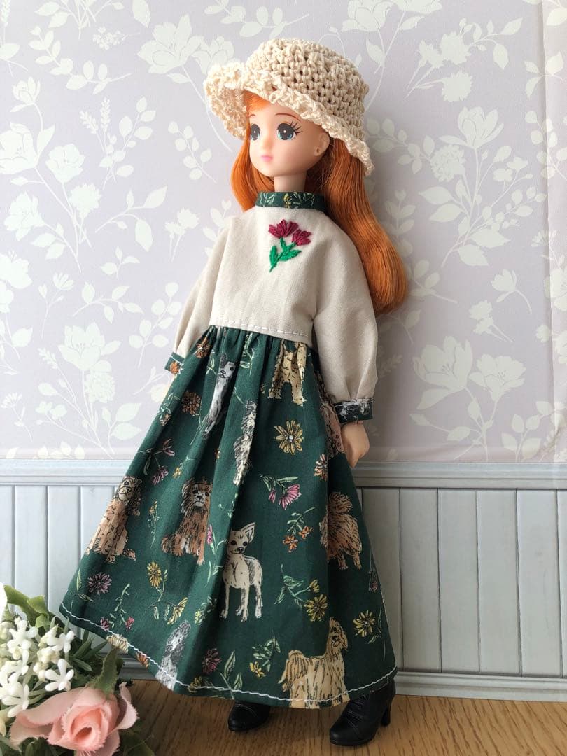 リカちゃん服 771 ワンピースセット ハンドメイド - メルカリ