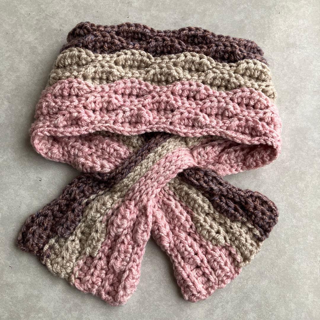 【ぐんちゃん様】　ミニマフラー　ハンドメイド