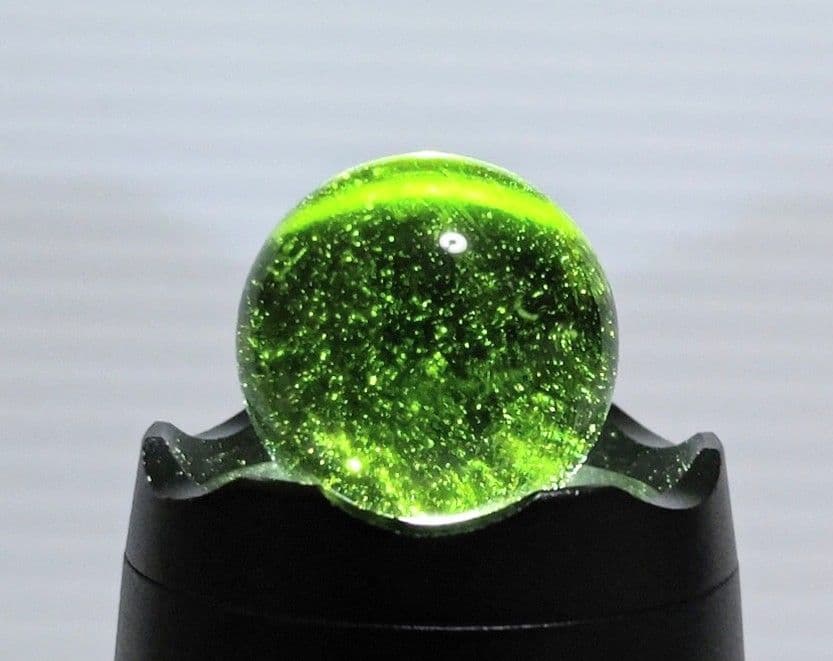 【鑑別書付】天然モルダバイト スフィア【21.66mm】