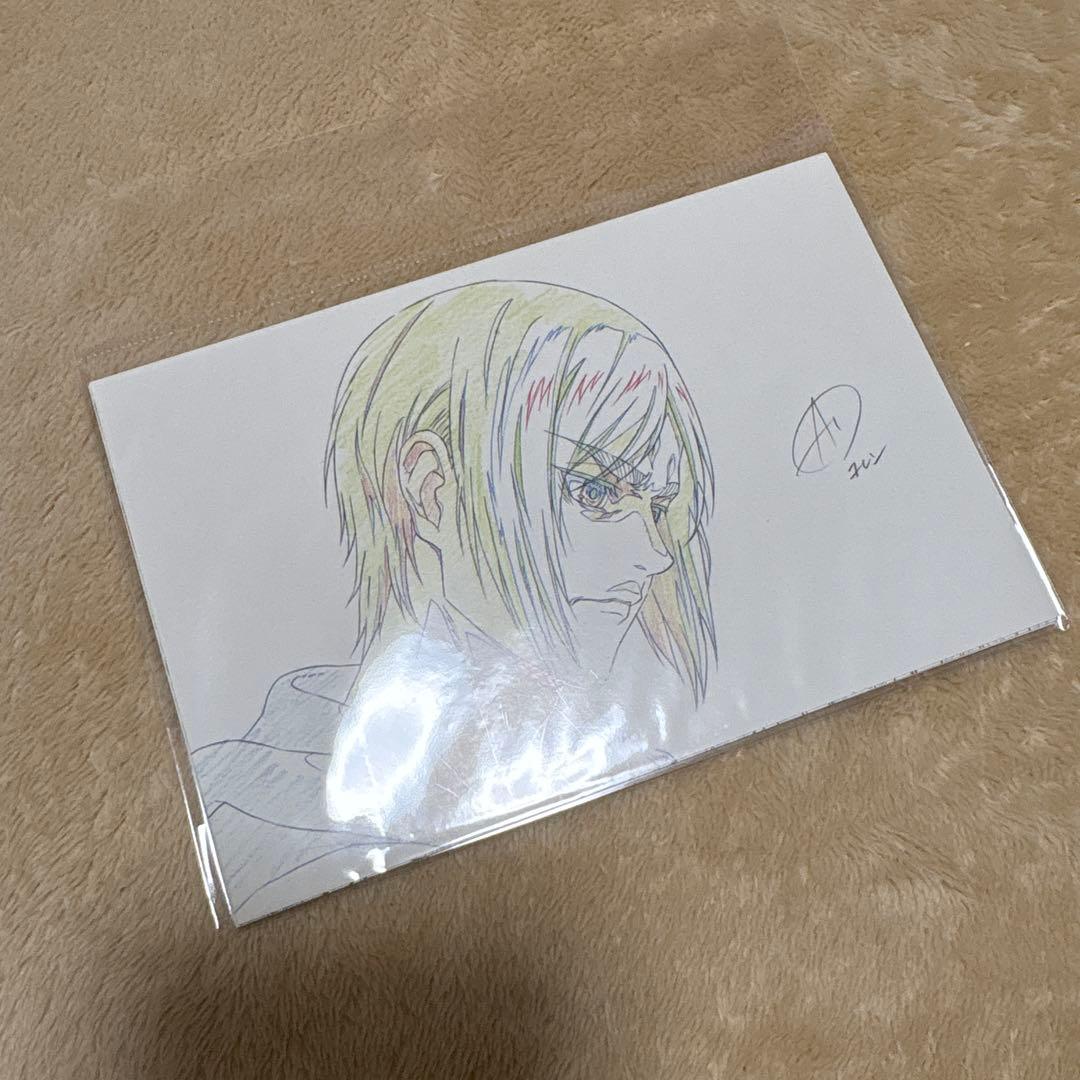 進撃の巨人 原画ポストカードセット エレン - メルカリ