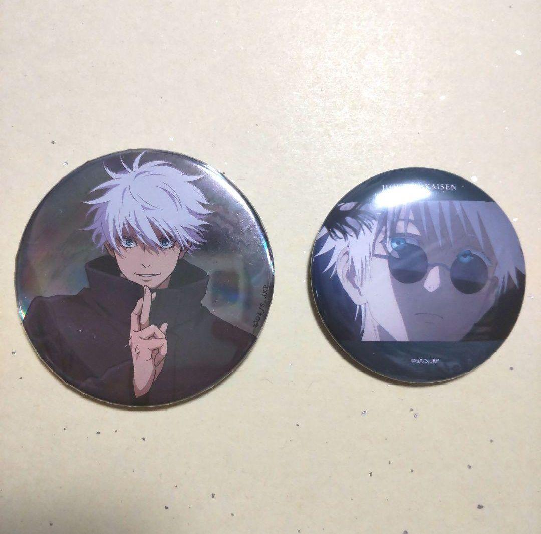 五条悟 缶バッジ 呪術廻戦 渋谷事変 CLIMAX TSUTAYA - メルカリ