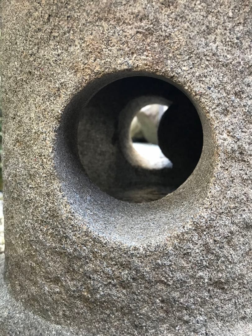 【茶庭石灯篭・坪庭灯篭・オブジェ・庭石】ガーデニング造園水石飾り石箱庭