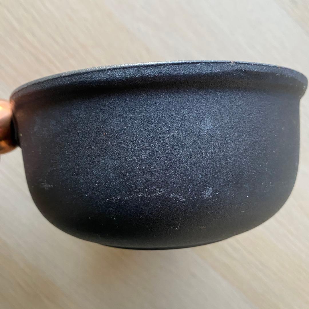 ル クルーゼ　エンゾ　マリ　ソースパン　ミルク　パン　14 ㌢　マット　ブラック