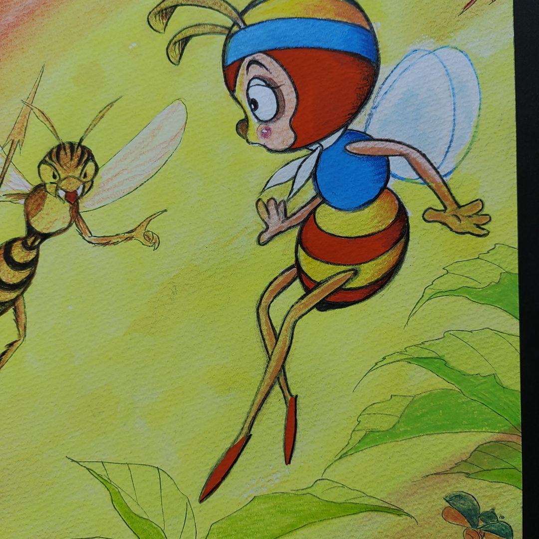 みなしごハッチ ハッチの危機 肉筆原画 - メルカリ