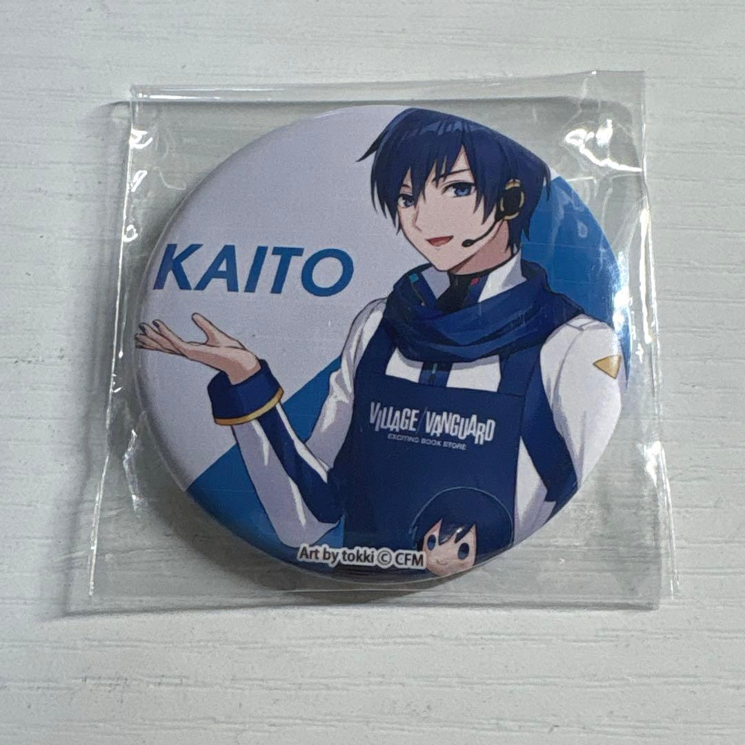 KAITO ヴィレヴァン ヴィレッジヴァンガード 缶バッジ - メルカリ