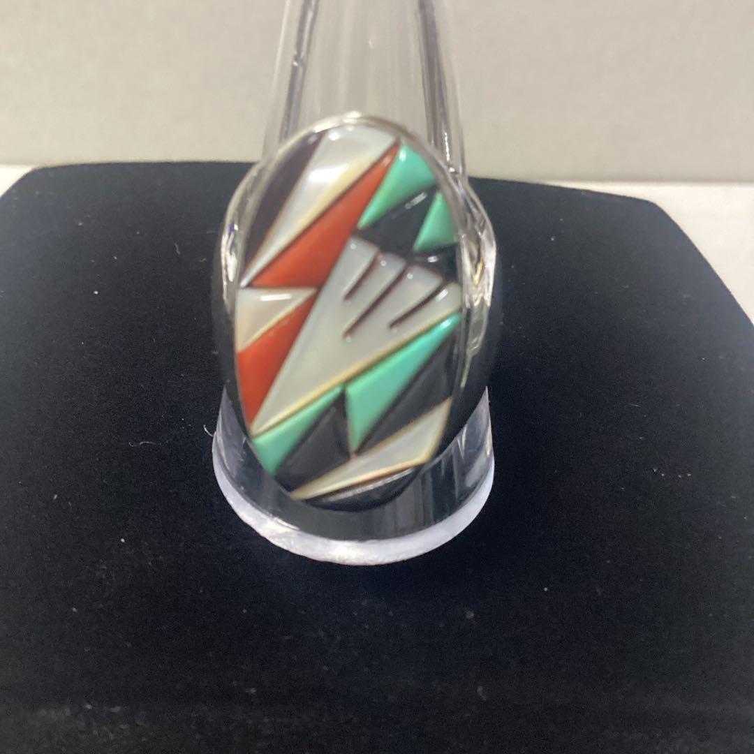 ズニ族　デザインリング