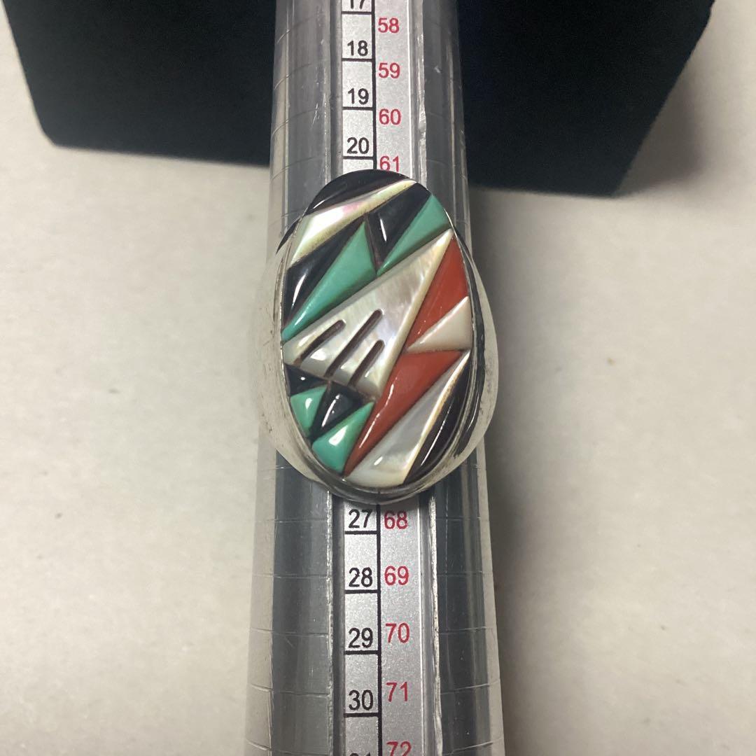 ズニ族　デザインリング