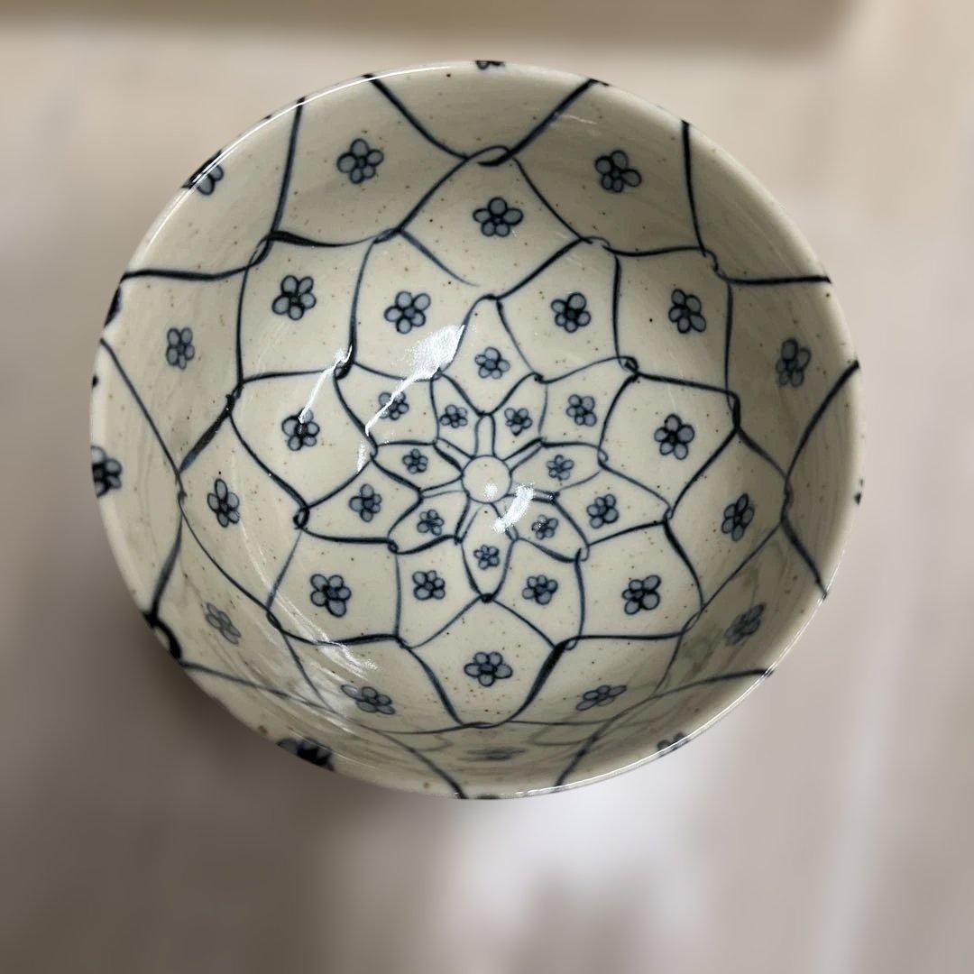 ▲奥A3▲絵変わり　小皿付お好み腕　丼　茶碗　和光園　焼き物　5個セット