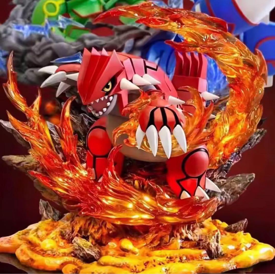 ポケモン フィギュア レックウザ グラードン カイオーガ - メルカリ