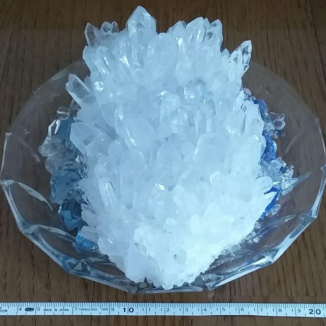 水晶　クラスター　中国産