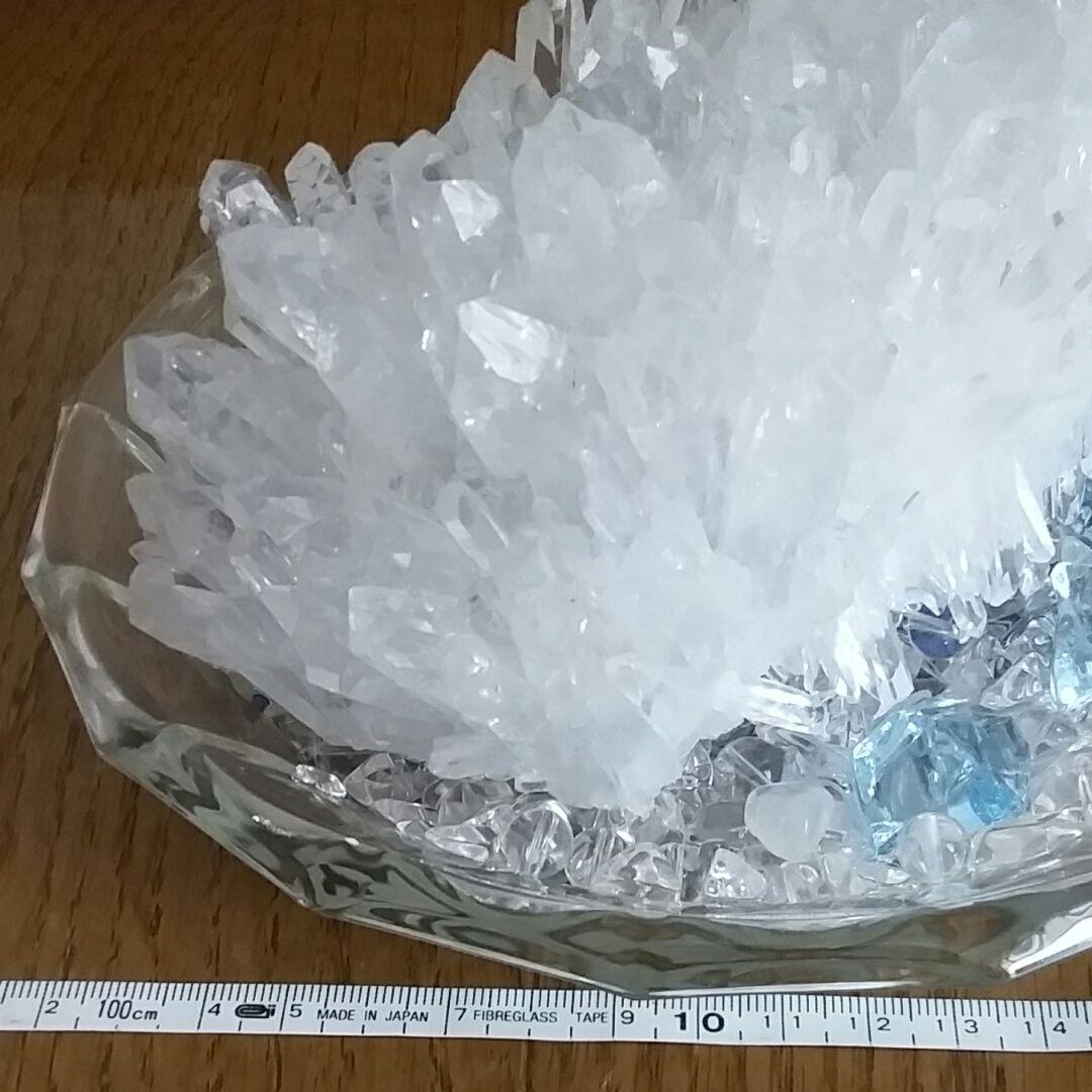 水晶　クラスター　中国産