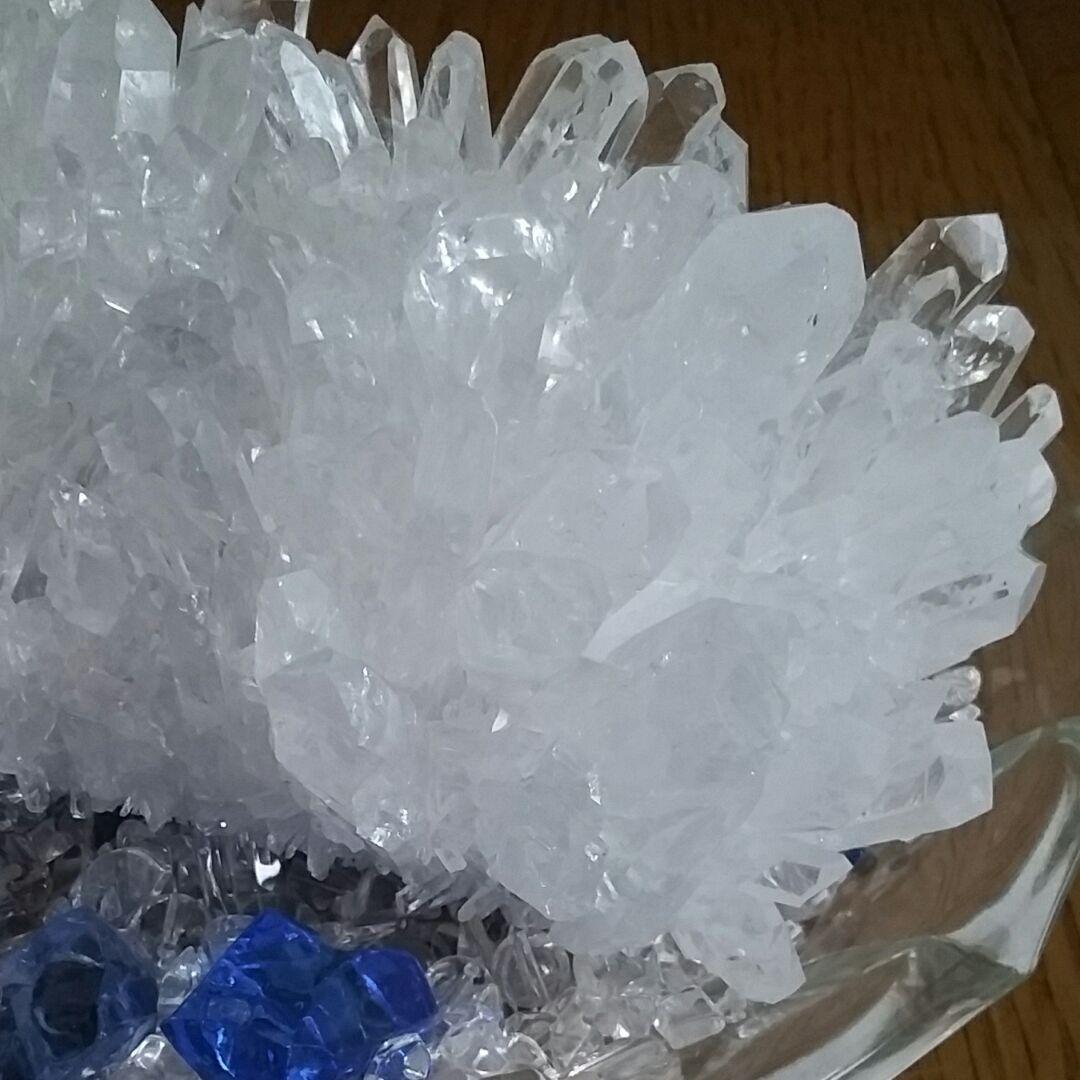 水晶　クラスター　中国産