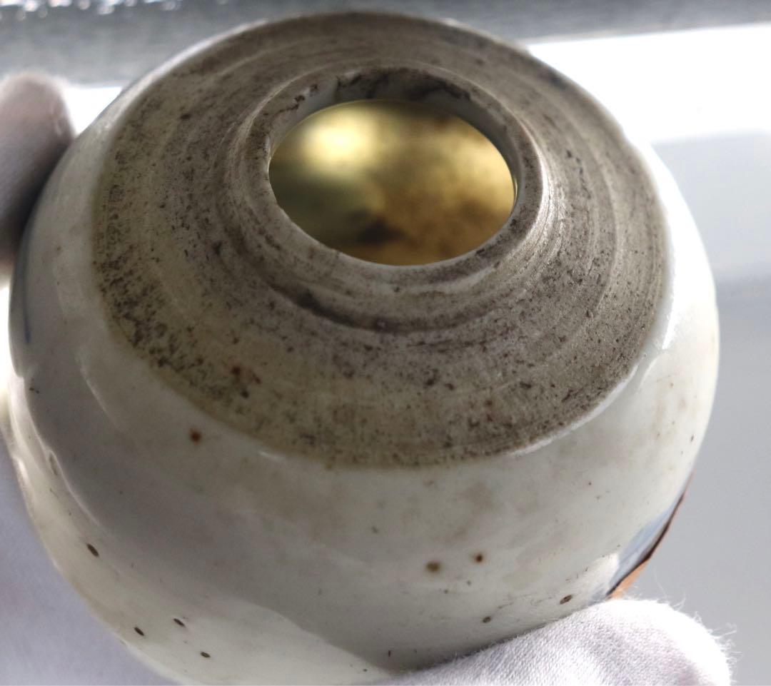 中国 清時代 染付小壺 送料込み1102